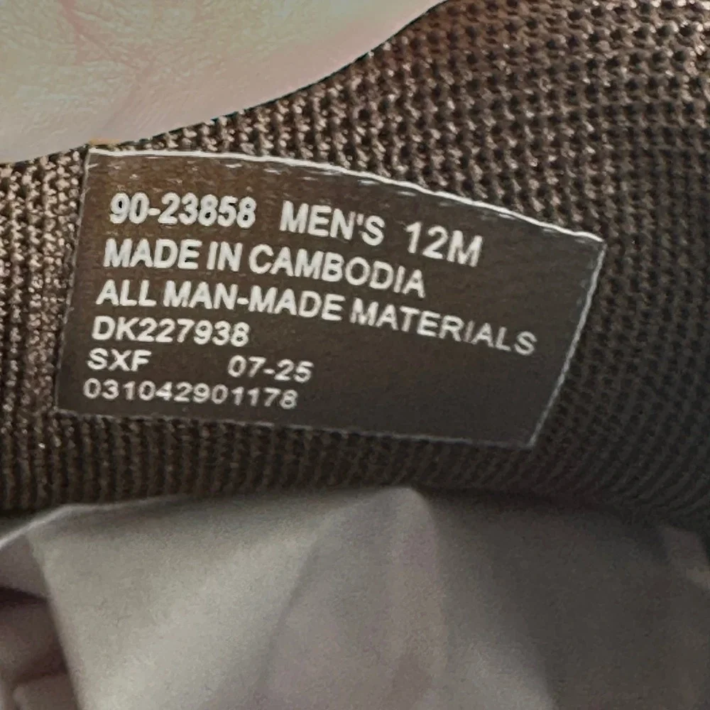 Dockers Sanderson Mens 12 Work Shoes Brown Slip Resistant Oxford 90-23858 NEW